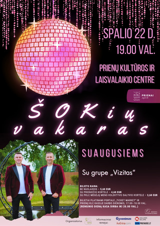 Šokių vakaras suaugusiems