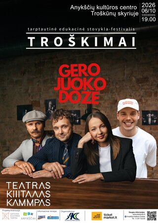 TARPTAUTINĖ EDUKACINĖ STOVYKLA–FESTIVALIS „TROŠKIMAI“| Teatro ,,Kitas kampas