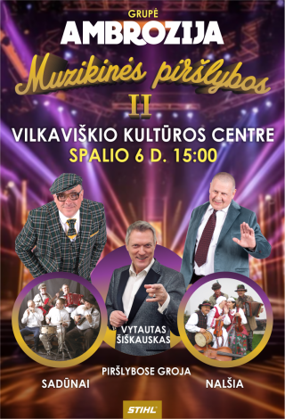 Grupė AMBROZIJA. MUZIKINĖS PIRŠLYBOS 2