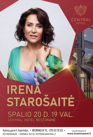 Muzikinis vakaras. IRENA STAROŠAITĖ