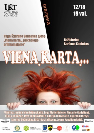 PREMJERA. UKT spektaklis “Vieną kartą...”