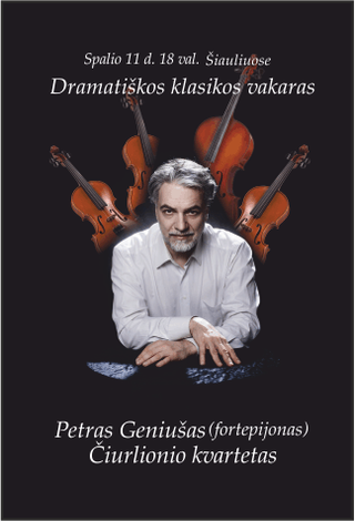 Dramatiškos klasikos vakaras