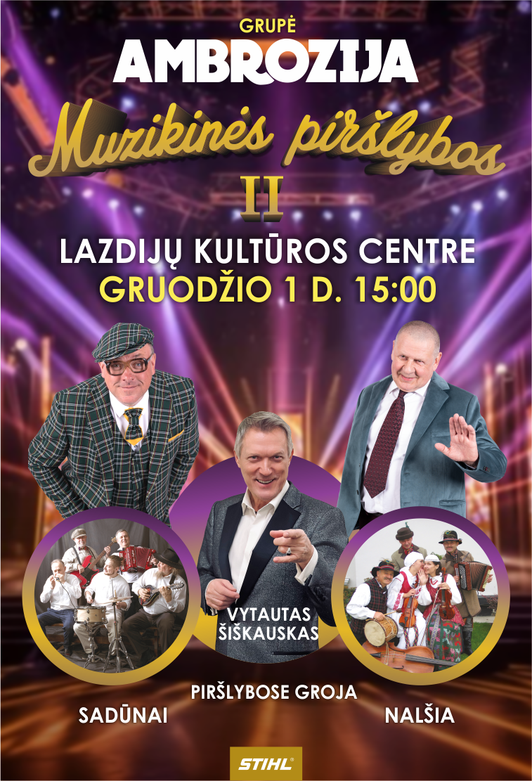 Grupė AMBROZIJA. MUZIKINĖS PIRŠLYBOS 2