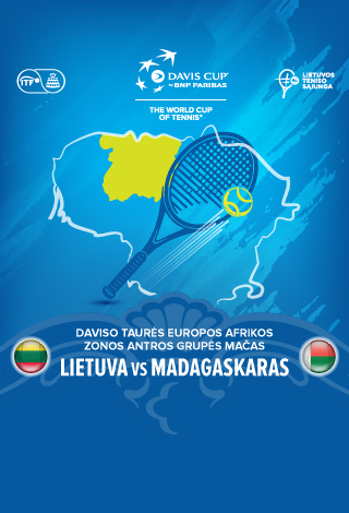 Davis Cup by BNP Paribas: Lietuva - Madagaskaras | 2 diena | Tenisas