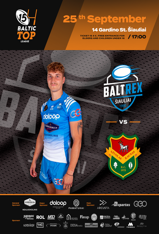 Baltic TOP League: BALTREX ŠIAULIAI - AŽUOLAS KAUNAS
