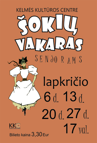 Šokių vakaras senjorams