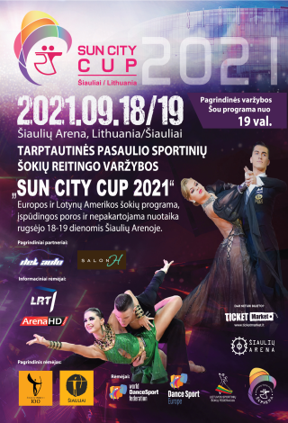 Pasaulio sportinių šokių reitingo varžybos „SUN CITY CUP-2021