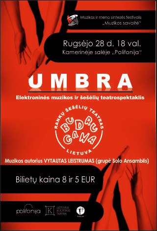 ATŠAUKTA | Muzikos ir teatro spektaklis „Umbra“