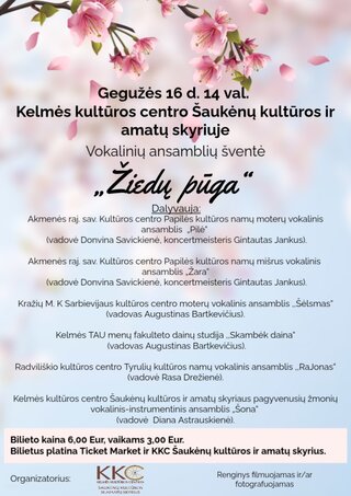 Romansų vakaras „Žiedų pūga“