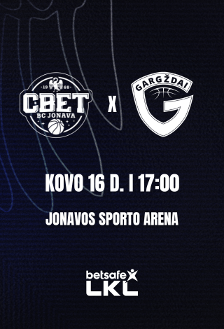 Jonavos CBet - Gargždai