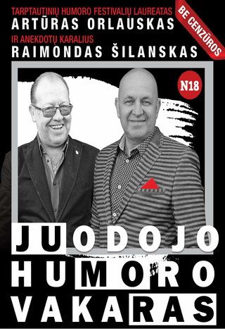 Juodojo humoro vakaras | Mažeikiai