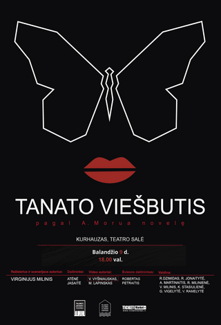 Spektaklis „Tanato viešbutis“. Palangos „Grubusis“ teatras