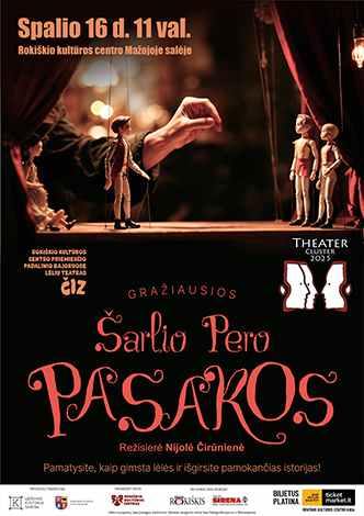 Spektaklis GRAŽIAUSIOS ŠARLIO PERO PASAKOS | THEATER CLUSTER