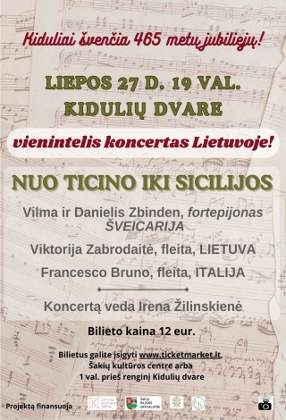 Koncertas „Nuo Ticino iki Sicilijos“