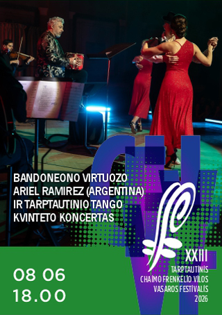 „Ariel Ramirez Tango Quintet“ koncertas