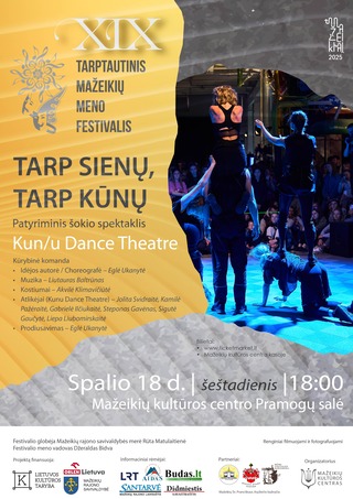Patyriminis šokio spektaklis „Tarp sienų, tarp kūnų“