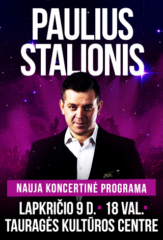 Paulius Stalionis. Nauja koncertinė programa