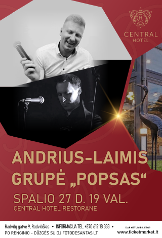 Muzikinis vakaras. Grupė POPSAS