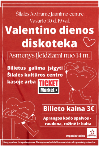 Valentino dienos diskoteka