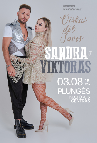 Sandra ir Viktoras – Albumo pristatymas „Viskas dėl Tavęs” | Plungė