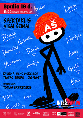 Spektaklis-žaidimas AŠ | INTERRAMPA