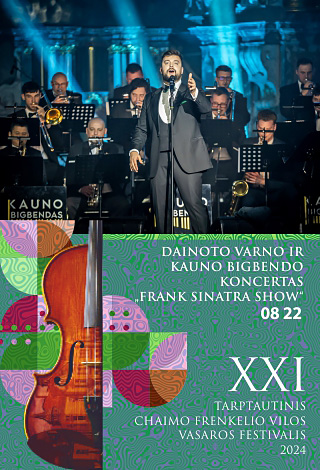 DAINOTO VARNO IR KAUNO BIGBENDO KONCERTAS „FRANK SINATRA SHOW“