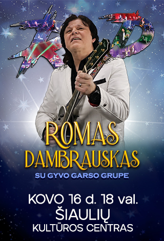 Romas Dambrauskas su gyvo garso grupe