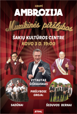 Grupė AMBROZIJA. MUZIKINĖS PIRŠLYBOS