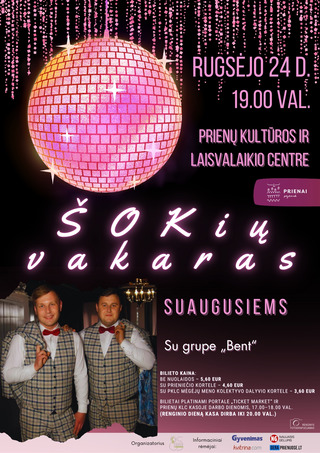 Šokių vakaras suaugusiems