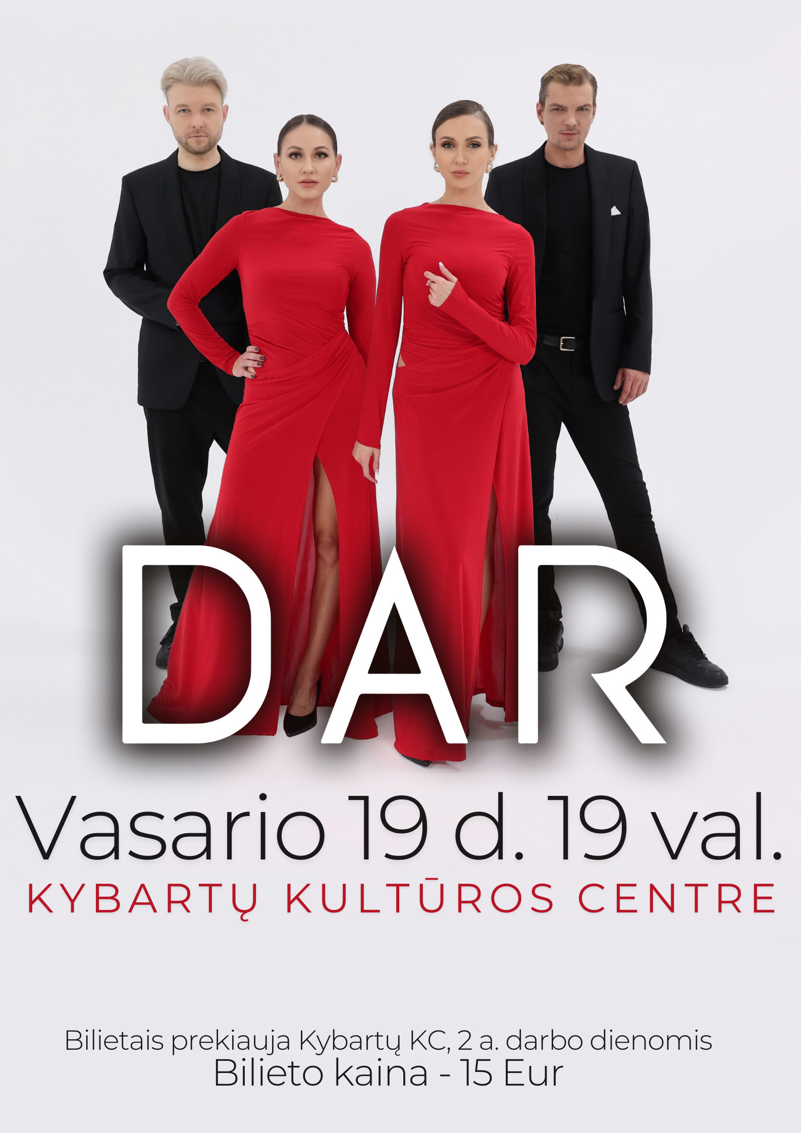 Grupės „DAR“ koncertas