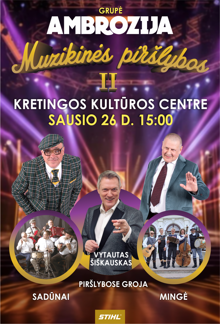 Grupė AMBROZIJA. MUZIKINĖS PIRŠLYBOS 2