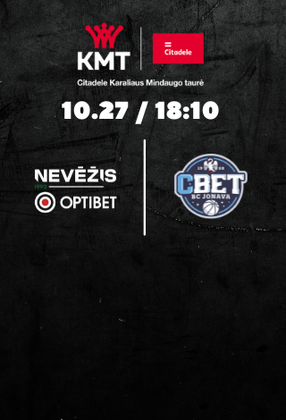 KMT | Nevėžis-Optibet - Jonavos CBET