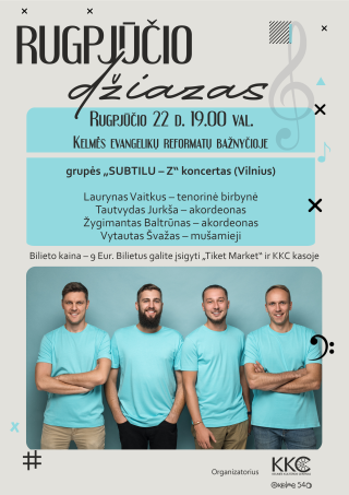Grupės „SUBTÌLUS“ koncertas
