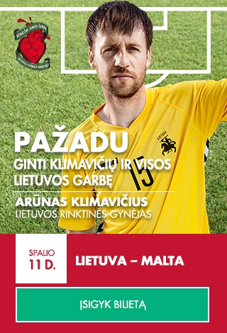 2018 FIFA World Cup atranka: Lietuva-Malta | Vilnius (+ grupės Colours of Bubbles koncertas)