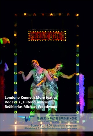 Londono Kenneth More teatro Vodevilis „Hiltono seserys“