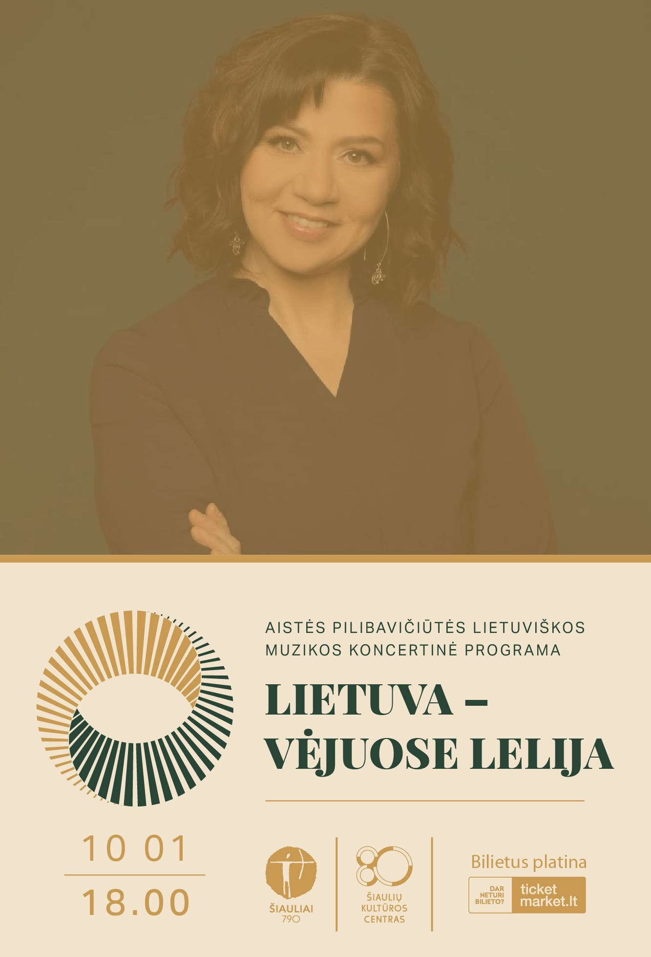 Aistės Pilibavičiūtės lietuviškos muzikos koncertinė programa „Lietuva – vėjuose lelija“