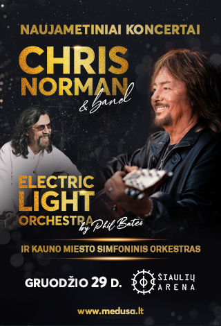 NAUJAMETINIS KONCERTAS_CHRIS NORMAN & ELO BY PHIL BATES