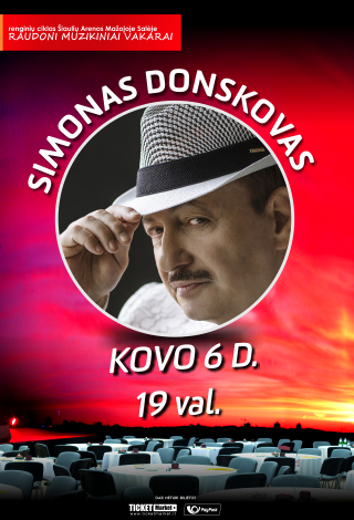 NEĮVYKS | Raudoni muzikiniai vakarai: Simonas Donskovas