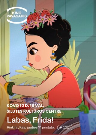 Animacija LABAS, FRIDA! | Festivalis KINO PAVASARIS 2026