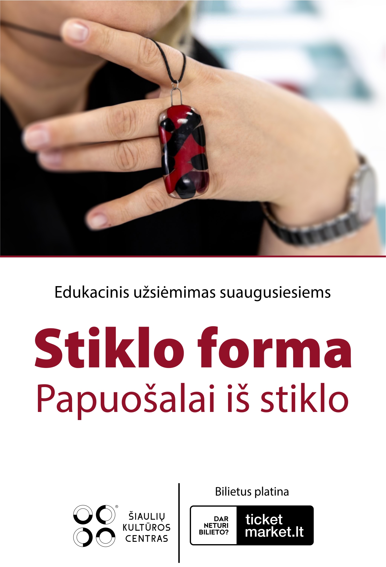 EDUKACINIS UŽSIĖMIMAS SUAUGUSIESIEMS „ISTORIJA STIKLE“