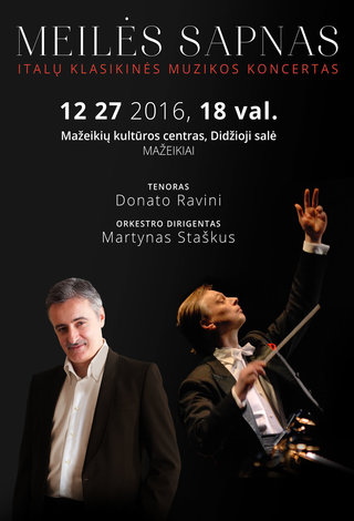 Italų klasikinės muzikos koncertas 
