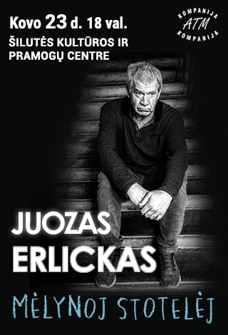 JUOZAS ERLICKAS. Mėlynoj stotelėj