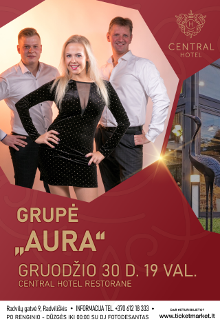 Muzikinis vakaras. Grupė AURA