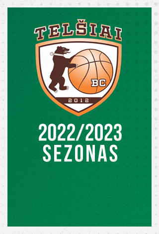 NKL. Telšiai 2022/2023 m. sezono abonementas
