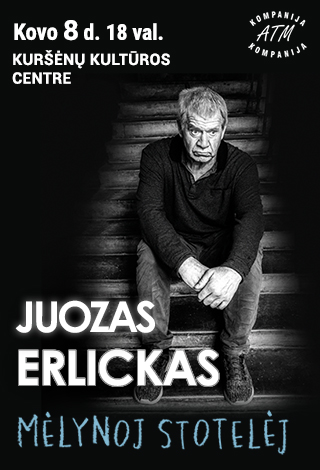 JUOZAS ERLICKAS. Mėlynoj stotelėj