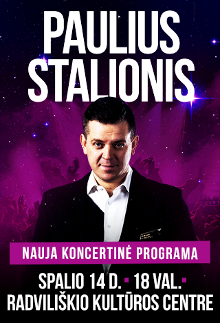 Paulius Stalionis. Nauja koncertinė programa