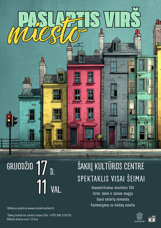 Kalėdinis spektaklis visai šeimai “PASLAPTIS VIRŠ MIESTO”