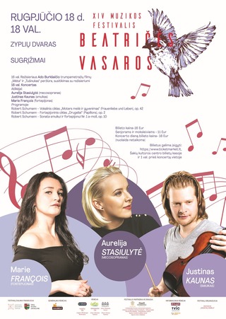 Muzikos festivalis „Beatričės vasaros“. Sugrįžimai