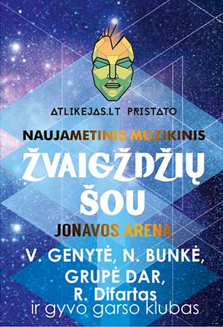 NAUJAMETINIS MUZIKINIS ŽVAIGŽDŽIŲ ŠOU