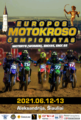 Europos motokroso čempionato Moterų (EMX Women) ir  EMX65/85 etapas